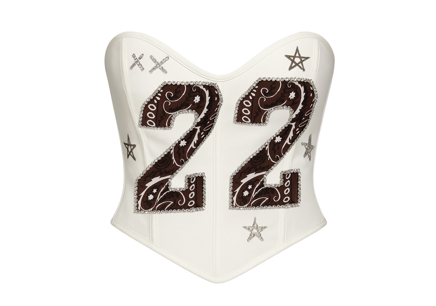 Breezy Bowl Bandana Rhinestone Corset – Limited Edition
