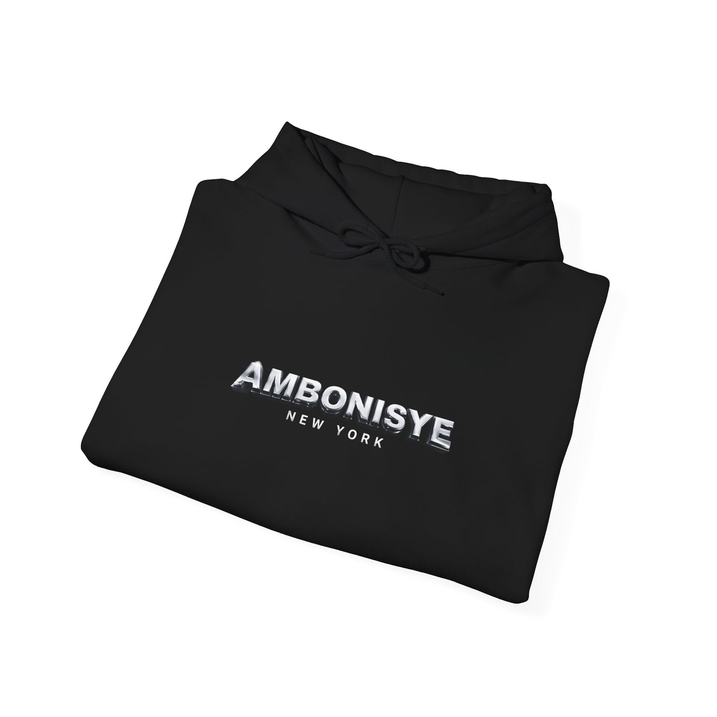 Ambonisyé New York Hoodie – Minimal Logo Pullover