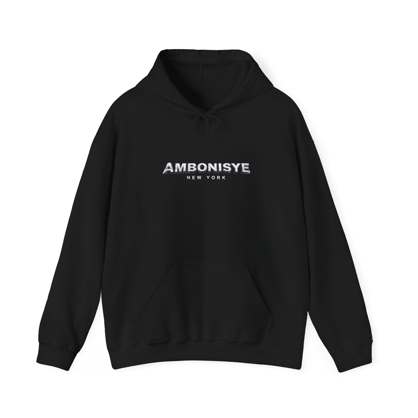 Ambonisyé New York Hoodie – Minimal Logo Pullover