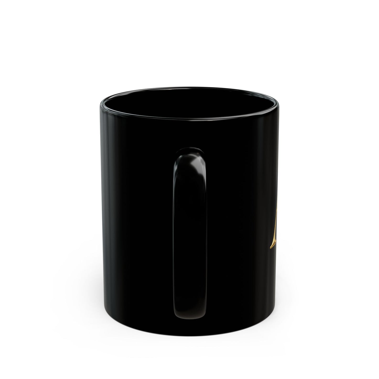 Ambo Smith Black Mug – Elegant Gold Script Coffee Cup (11oz & 15oz)